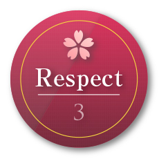 The reason of choice. 「Respect」